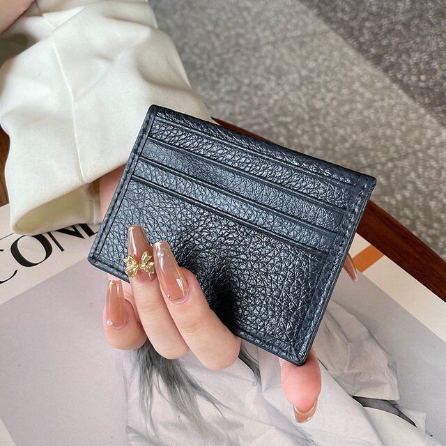 Porta Tarjeta Azul Marino